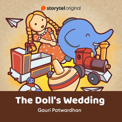 Portada del audiolibro «The Doll's Wedding», de Gauri Patwardhan