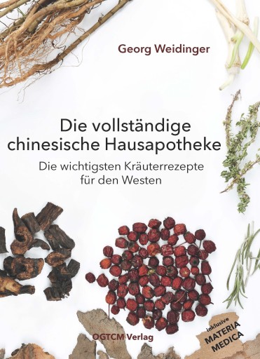 Portada del libro «Die vollständige chinesische Hausapotheke», de Georg Weidinger