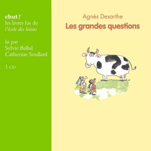 Portada del audiolibro «Les grandes questions», de Agnès Desarthe
