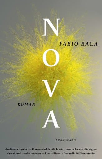 Portada del libro «NOVA», de Fabio Bacà