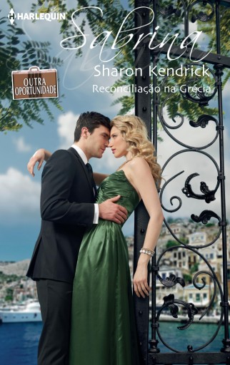 Portada del libro «Reconciliação na Grécia», de Sharon Kendrick