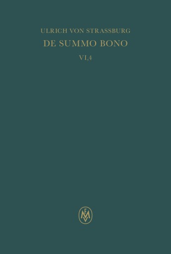De summo bono, liber VI, tractatus 4, 16 – 5, 1. Index rerum notabilium