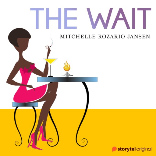 Portada del audiolibro «The Wait», de Mitchelle Rozario Jansen