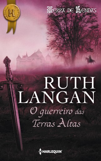 Portada del libro «O guerreiro das terras altas», de Ruth Langan