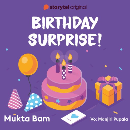 Portada del audiolibro «Birthday Surprise», de Mukta Bam