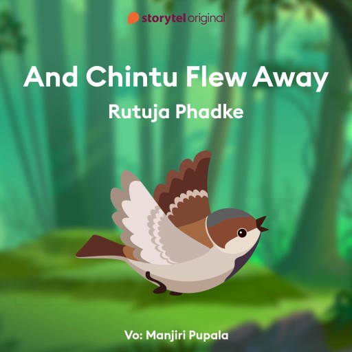 Portada del audiolibro «And Chintu Flew Away», de Rutuja Phadke