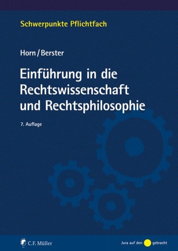 Portada del libro «Einführung in die Rechtswissenschaft und Rechtsphilosophie», de Norbert Horn, Lars Berster
