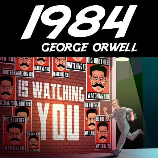 Portada del audiolibro «George Orwell: 1984 (deutschsprachige Gesamtausgabe)», de George Orwell