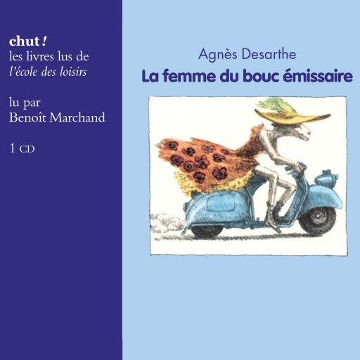 Portada del audiolibro «La femme du bouc émissaire», de Agnès Desarthe