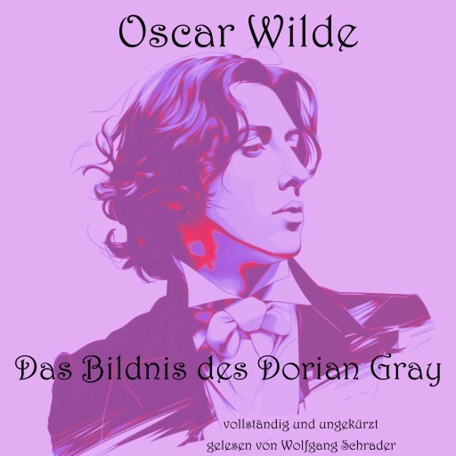 Portada del audiolibro «Das Bildnis des Dorian Gray», de Oscar Wilde