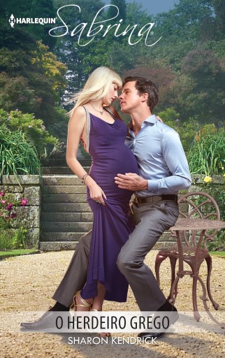 Portada del libro «O herdeiro grego», de Sharon Kendrick