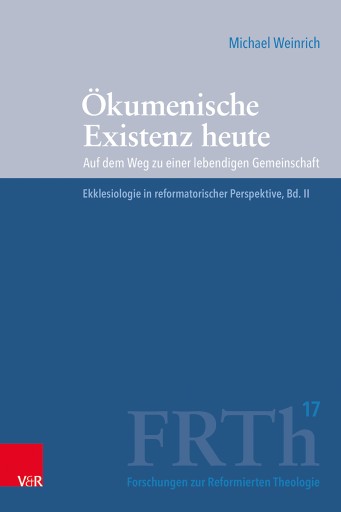 Portada del libro «Ökumenische Existenz heute», de Michael Weinrich