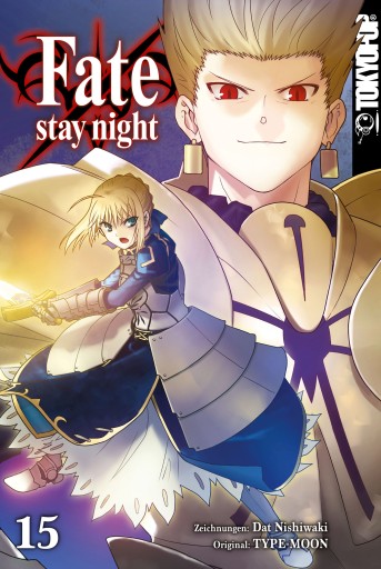 Portada del libro «Fate/stay night - Einzelband 15», de Type-Moon, Dat NISHIWAKI