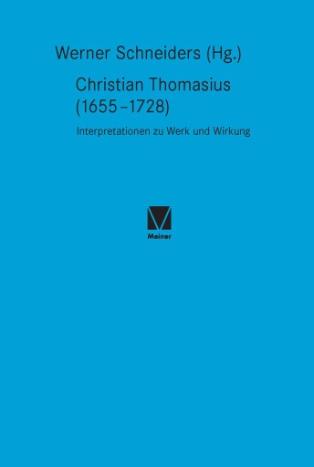 Portada del libro «Christian Thomasius (1655–1728)»