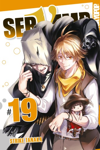 Portada del libro «Servamp, Band 19», de Strike Tanaka