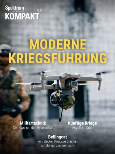 Portada del libro «Spektrum Kompakt - Moderne Kriegsführung», de Spektrum der Wissenschaft