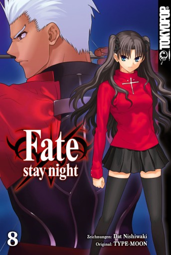 Portada del libro «Fate/stay night - Einzelband 08», de Dat NISHIWAKI, Type-Moon