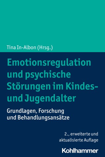 Portada del libro «Emotionsregulation und psychische Störungen im Kindes- und Jugendalter»
