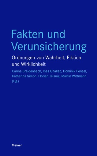 Portada del libro «Fakten und Verunsicherung»