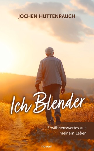 Portada del libro «Ich Blender», de Jochen Hüttenrauch