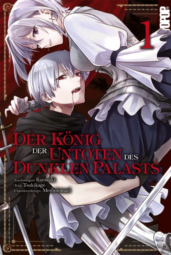 Portada del libro «Der König der Untoten des Dunklen Palasts, Band 01», de Tsukikage