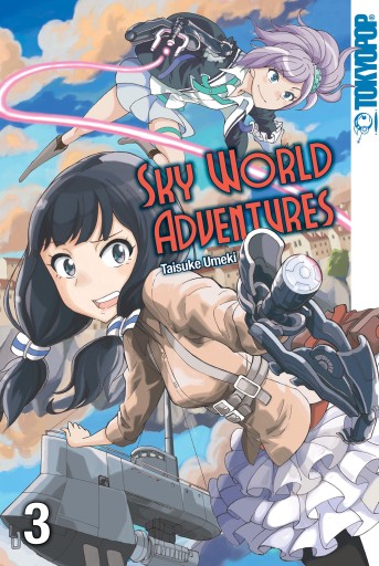 Portada del libro «Sky World Adventures 03», de Taisuke Umeki