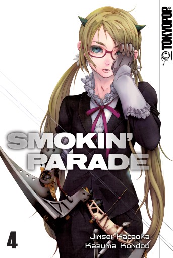 Portada del libro «Smokin' Parade 04», de Jinsei Kataoka, Kazuma Kondou