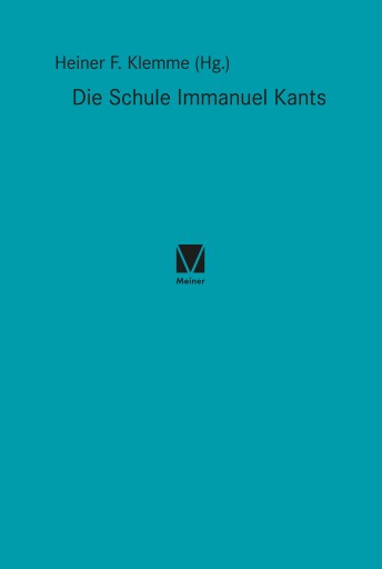Die Schule Immanuel Kants