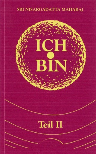 Portada del libro «Ich bin», de Nisargadatta Maharaj