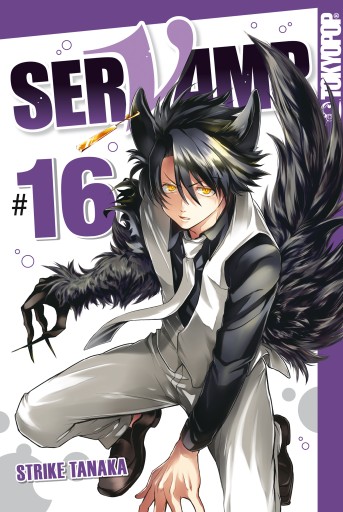 Portada del libro «Servamp - Band 16», de Strike Tanaka