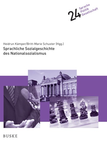 Portada del libro «Sprachliche Sozialgeschichte des Nationalsozialismus»