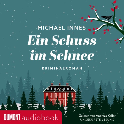 Portada del audiolibro «Ein Schuss im Schnee», de Michael Innes