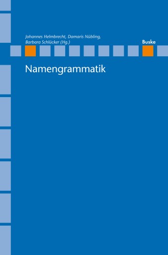 Portada del libro «Namengrammatik»