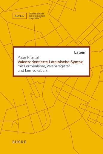 Portada del libro «Valenzorientierte Lateinische Syntax», de Peter Prestel