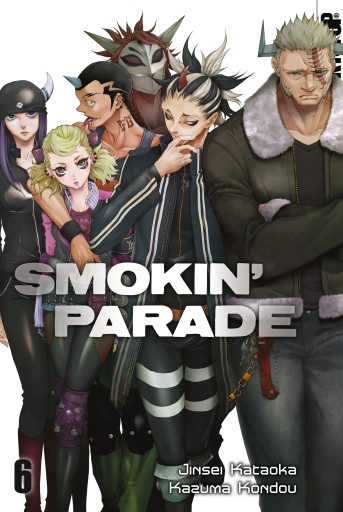 Portada del libro «Smokin Parade - Band 06», de Jinsei Kataoka, Kazuma Kondou