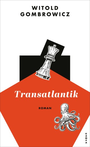 Portada del libro «Trans-Atlantik», de Witold Gombrowicz