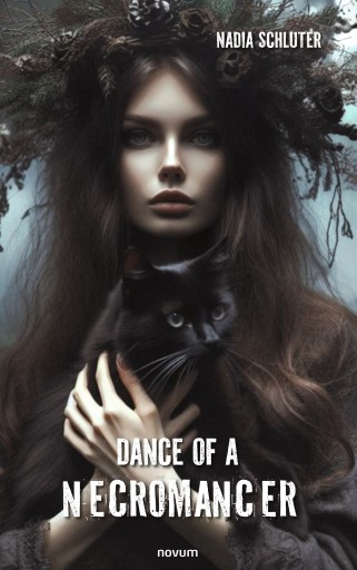 Portada del libro «Dance of a necromancer», de Nadia Schluter