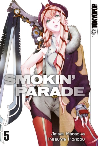 Portada del libro «Smokin' Parade 05», de Jinsei Kataoka, Kazuma Kondou