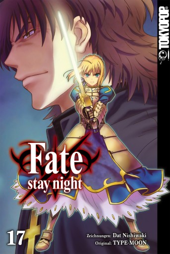 Portada del libro «Fate/stay night - Einzelband 17», de Type-Moon, Dat NISHIWAKI
