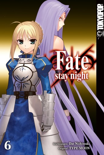 Portada del libro «Fate/stay night - Einzelband 06», de Dat NISHIWAKI, Type-Moon
