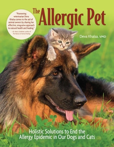 Portada del libro «The Allergic Pet», de Deva Khalsa