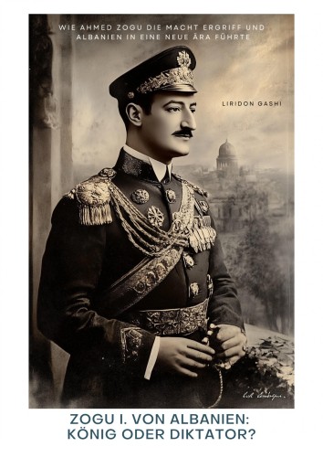 Portada del libro «Zogu I. von Albanien: König oder Diktator?», de Liridon Gashi