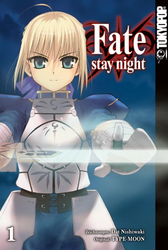 Portada del libro «Fate/stay night - Einzelband 01», de Dat NISHIWAKI, Type-Moon