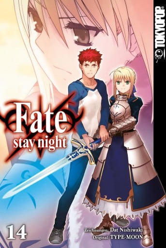 Portada del libro «Fate/stay night - Einzelband 14», de Dat NISHIWAKI, Type-Moon