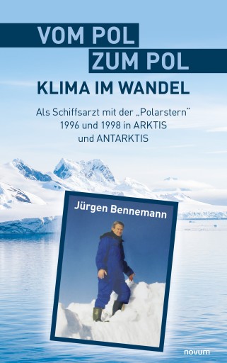 Portada del libro «Vom Pol zum Pol – Klima im Wandel», de Jürgen Bennemann