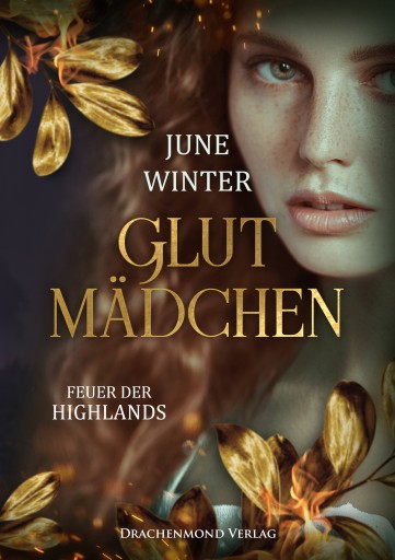 Portada del libro «Glutmädchen - Feuer der Highlands», de June Winter