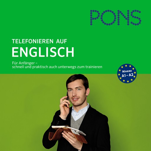 Portada del audiolibro «PONS mobil Sprachtraining Basics: Telefonieren auf Englisch», de Anneli Jefferson