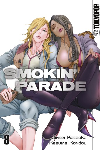 Portada del libro «Smokin Parade - Band 08», de Jinsei Kataoka, Kazuma Kondou