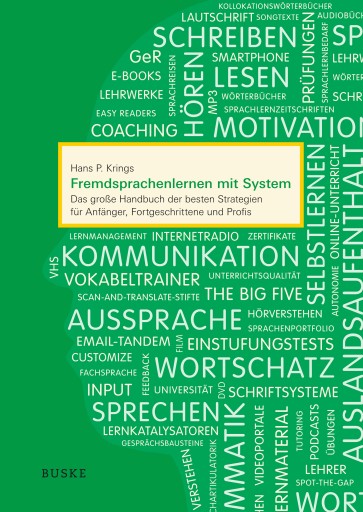 Portada del libro «Fremdsprachenlernen mit System», de Hans P. Krings