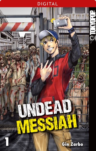 Portada del libro «Undead Messiah 01», de Gin Zarbo